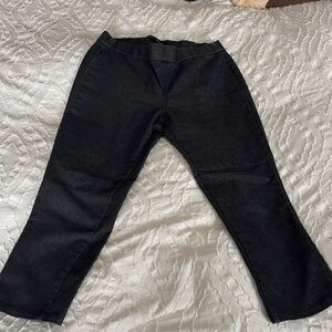 Express Blue Denim cropped Pants